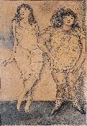 Jules Pascin Two lady oil painting picture wholesale